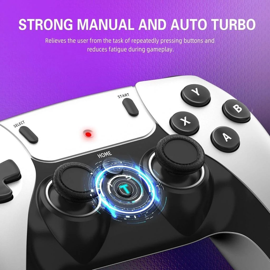 Game Stick M15 Pro 4K 64GB HDMI com 2 Controles Sem Fio + 20 Mil Jogos