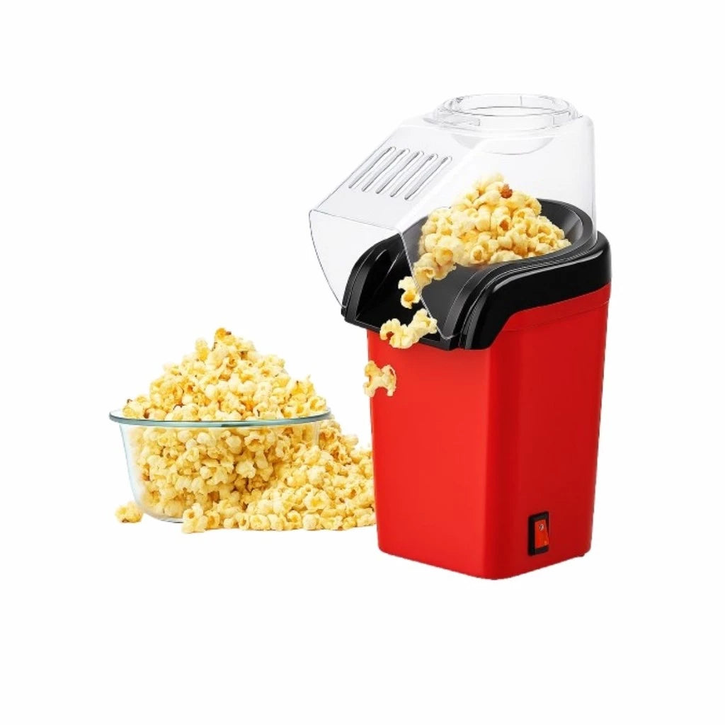 Pipoqueira Elétrica Profissional - Máquina de Fazer Pipoca com Ar Quente, Sem Óleo e Rápida