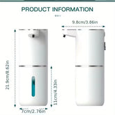 Dispensador Automático de Sabão/Desinfetante para as Mãos com Sensor Inteligente