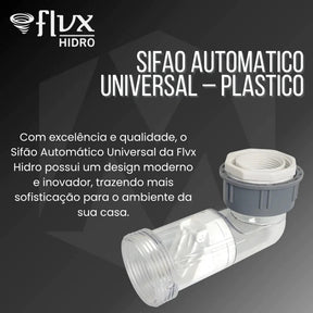 Sifão Automático Universal De Plástico - Transparente